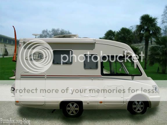 Le camping car à taille réduite Le camping car à taille réduite