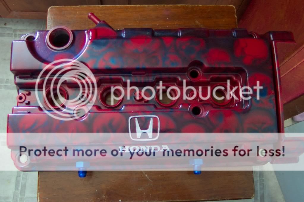 B16 custom valve cover. HondaTech Honda Forum Discussion