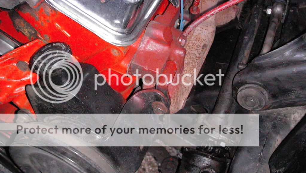 Manifold Power steering bracket Chevelle Tech